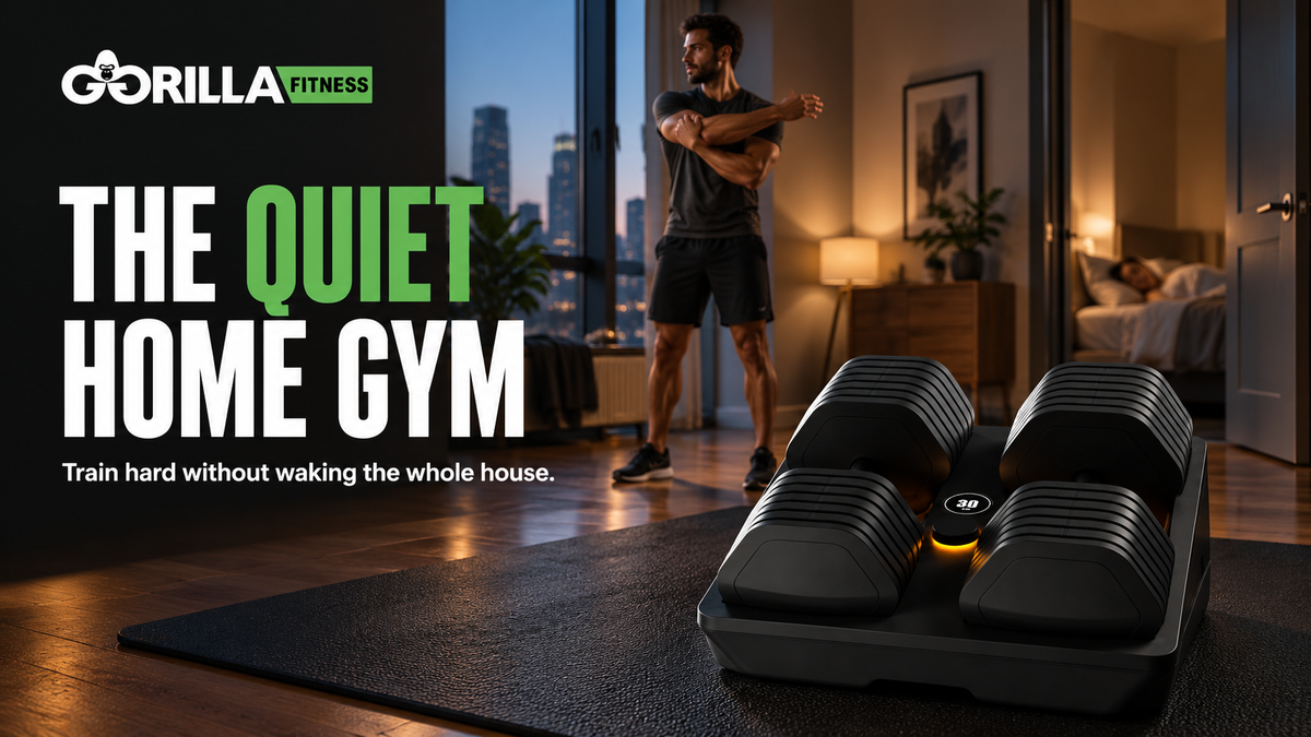 The Quiet Home Gym: How to Train Hard Without Waking the Whole House