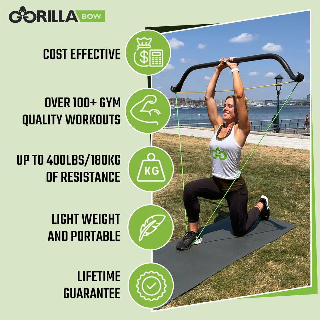 The Original Gorilla Bow: Resistance Training Exercise Bow