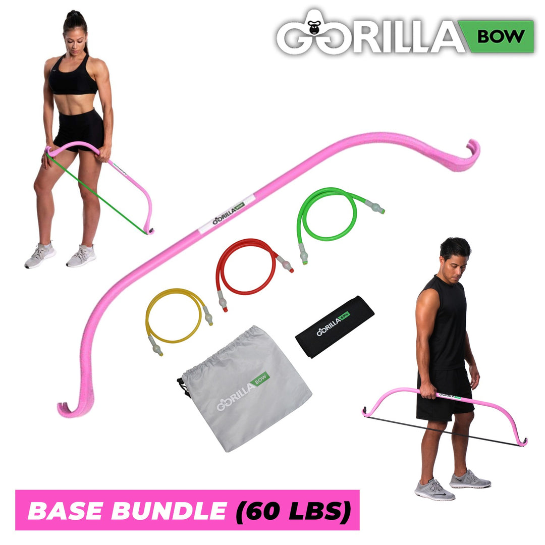 Gorilla Bow Lite Lightweight Resistance Bands Set Bar