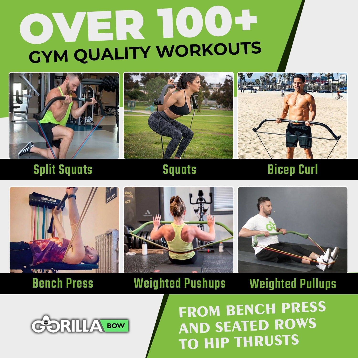 Gorilla Bow Home Gym Package-3