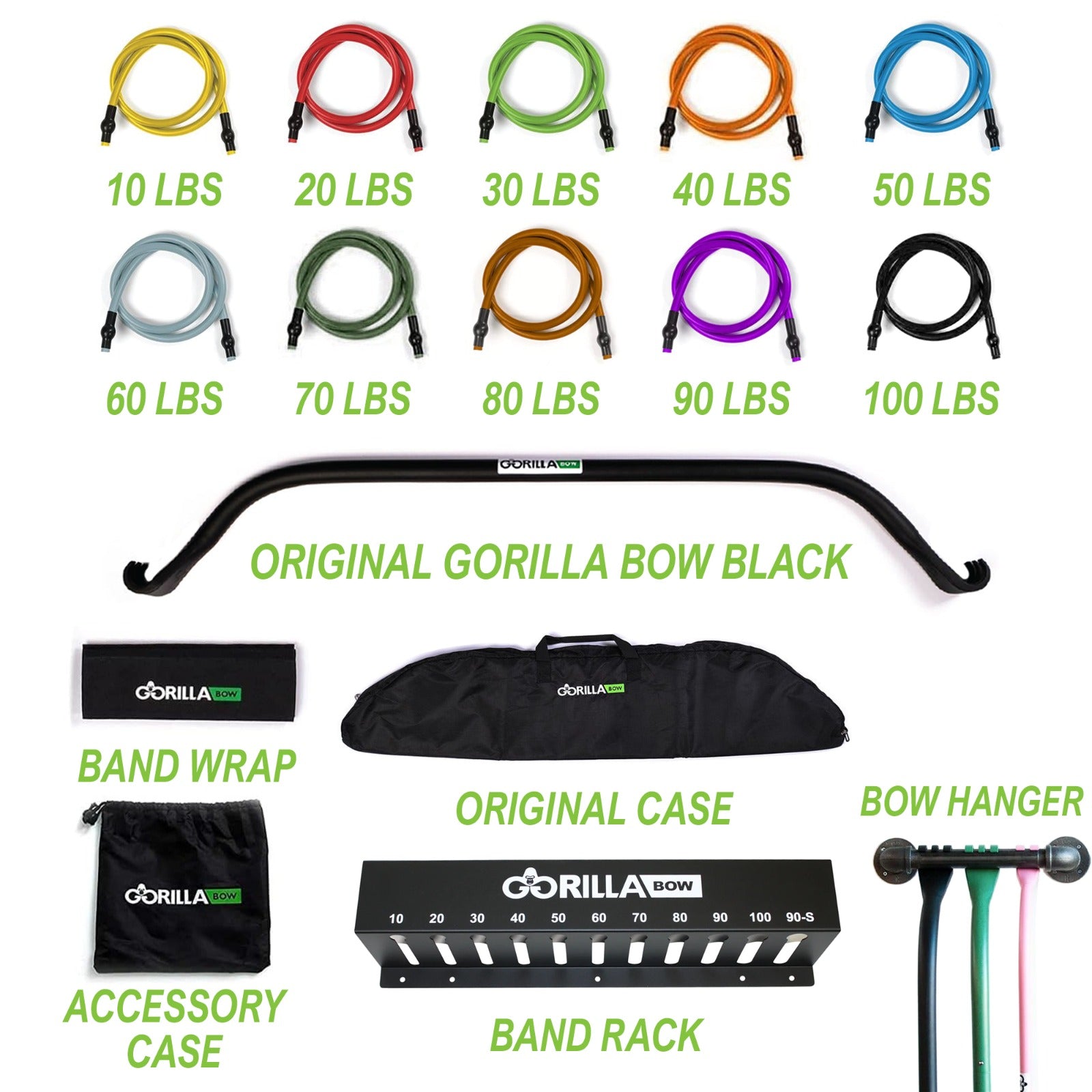 Gorilla Bow Home Gym Package