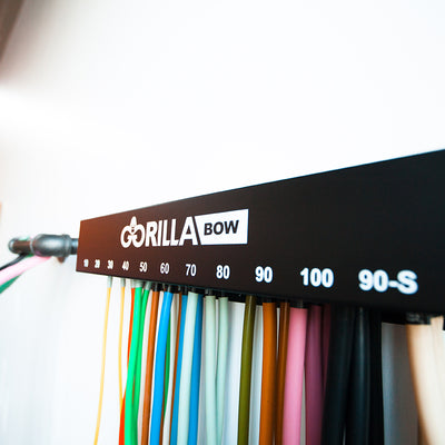 Close-up of Gorilla Bow Band Rack