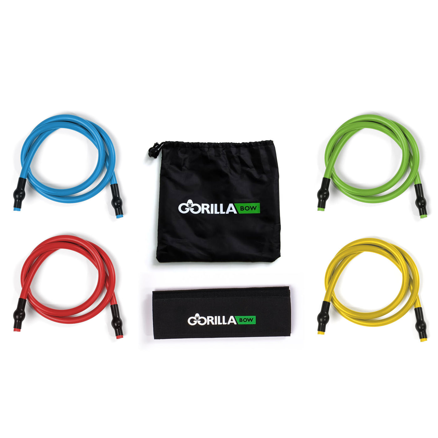 Gorilla Bow Wrap and Bands in assorted colors with carrying pouch